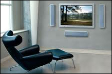 Flat Screen and relaxing couch